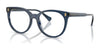 Ralph RA7182U Eyeglasses / Shiny Blue Crystal №6119 / Size 49
