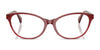 Ralph RA7186U Eyeglasses / Black On Transparent №6297 / Size 53