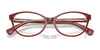 Ralph RA7186U Eyeglasses / Black On Transparent №6297 / Size 53