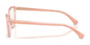 Ralph RA7186U Eyeglasses / Black On Transparent №6297 / Size 53