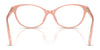 Ralph RA7186U Eyeglasses / Black On Transparent №6297 / Size 53