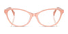 Ralph RA7186U Eyeglasses / Black On Transparent №6297 / Size 53