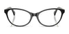 Ralph RA7186U Eyeglasses / Black On Transparent №6297 / Size 53