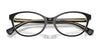 Ralph RA7186U Eyeglasses / Black On Transparent №6297 / Size 53