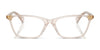 Ralph RA7187U Eyeglasses / Beige Transparent №6117 / Size 53