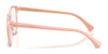 Ralph RA7188U Eyeglasses / Peach Transparent №6296 / Size 52