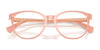 Ralph RA7188U Eyeglasses / Peach Transparent №6296 / Size 52