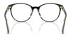 Ralph RA7188U Eyeglasses / Peach Transparent №6296 / Size 52