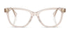 Ralph RA7189U Eyeglasses / Beige Transparent №6117 / Size 49
