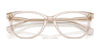 Ralph RA7189U Eyeglasses / Beige Transparent №6117 / Size 49