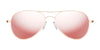 Randolph AMELIA Sunglasses | Size 57 / 22k Chocolate Gold / AGX Nylon (Polarized)