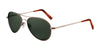 Randolph AMELIA Sunglasses | Size 57 / 22k Chocolate Gold / AGX Nylon (Polarized)