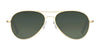 Randolph AMELIA Sunglasses | Size 57 / 22k Chocolate Gold / AGX Nylon (Polarized)
