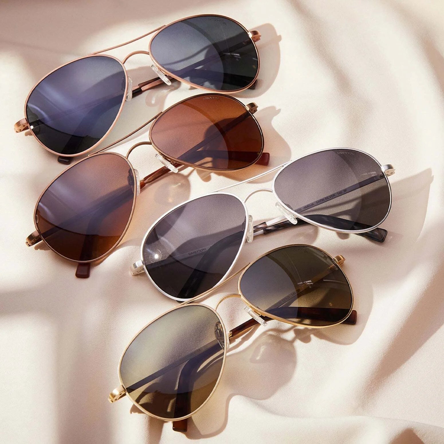 Randolph AMELIA Sunglasses | Size 57