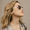 Randolph AMELIA Sunglasses | Size 57 / 22k Chocolate Gold / AGX Nylon (Polarized)