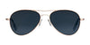 Randolph AMELIA Sunglasses | Size 57 / 22k Chocolate Gold / AGX Nylon (Polarized)