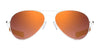 Randolph AMELIA Sunglasses | Size 57 / 22k Chocolate Gold / AGX Nylon (Polarized)