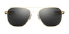 Randolph AVIATOR Sunglasses | Size 52 / Gunmetal / Glass American Gray (Non-Polar)