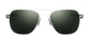 Randolph AVIATOR Sunglasses | Size 52 / Gunmetal / Glass American Gray (Non-Polar)