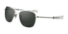 Randolph AVIATOR Sunglasses | Size 52 / Gunmetal / Glass American Gray (Non-Polar)