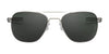 Randolph AVIATOR Sunglasses | Size 52 / Gunmetal / Glass American Gray (Non-Polar)
