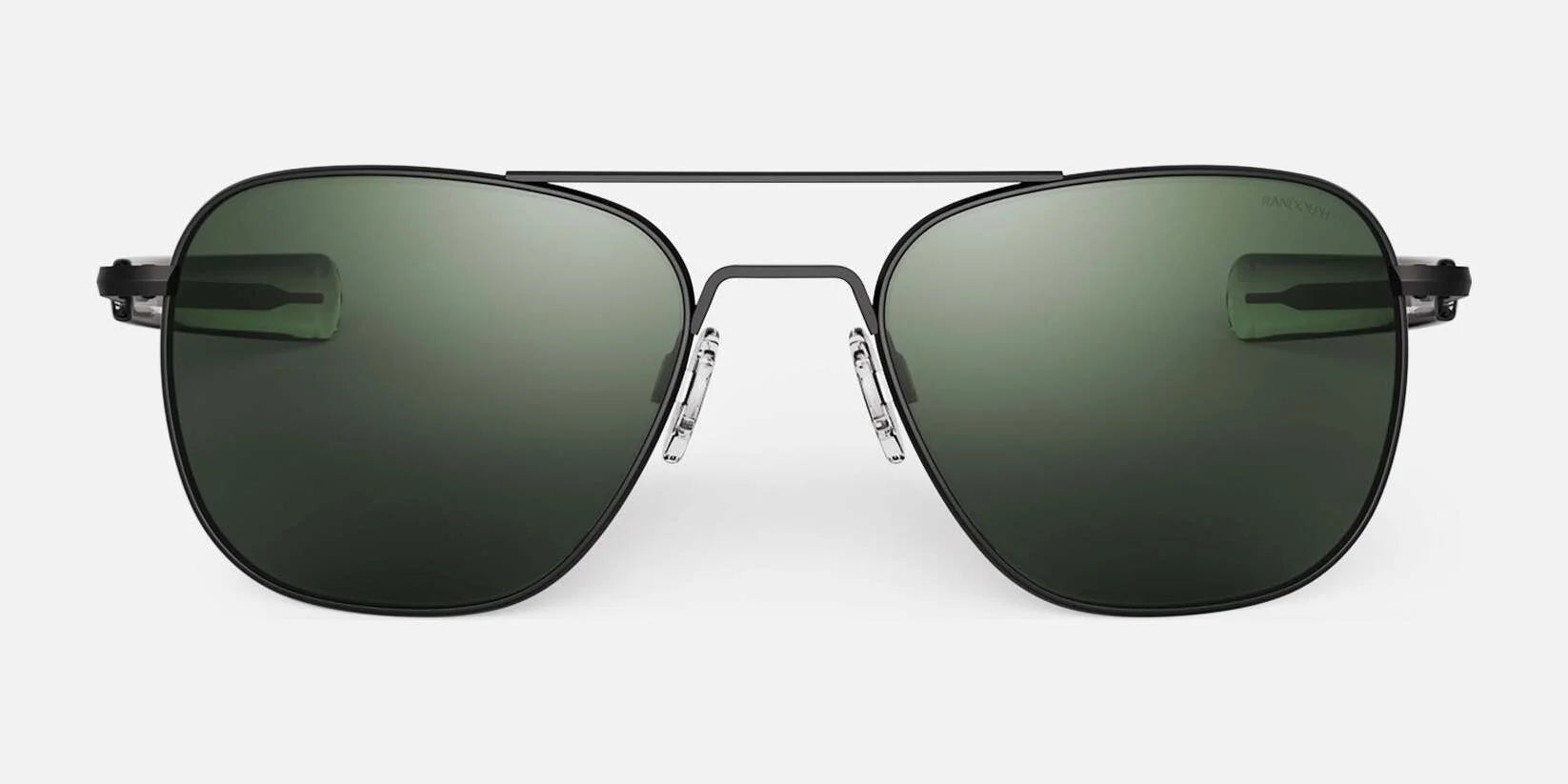 Randolph AVIATOR Sunglasses | Size 55 / Matte Black / AGX Polarized Glass