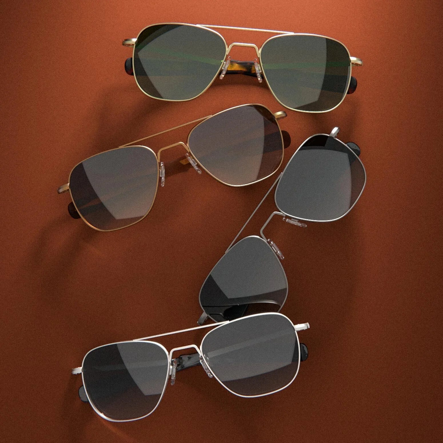 Randolph AVIATOR Sunglasses | Size 52