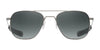 Randolph AVIATOR Sunglasses | Size 52 / Gunmetal / Glass American Gray (Non-Polar)