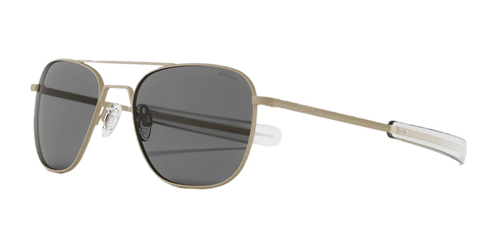 Randolph AVIATOR CLASS A Sunglasses / Desert Sand / Glass American Gray (Non-Polar) / Size 52