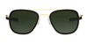 Randolph AVIATOR FUSION Sunglasses / Matte Chrome / Slate Gradient Nylon (Polarized) / Size 55