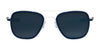 Randolph AVIATOR FUSION Sunglasses / Matte Chrome / Slate Gradient Nylon (Polarized) / Size 55