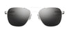 Randolph AVIATOR MILITARY SE Sunglasses / Matte Black / Glass American Gray (Non-Polar) / Size 52