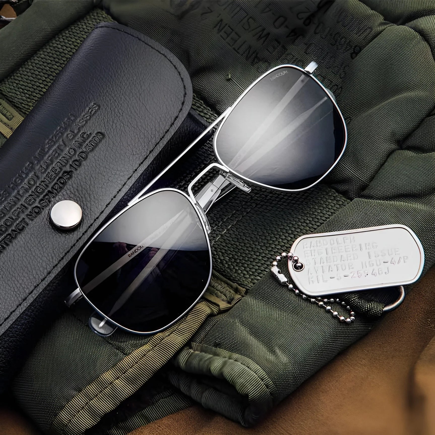 Randolph AVIATOR MILITARY SE Sunglasses