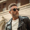 Randolph AVIATOR MILITARY SE Sunglasses / Matte Black / Glass American Gray (Non-Polar) / Size 52