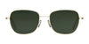 Randolph CECIL Sunglasses | Size 56 / Satin Silver / Coastal Gray Gradient Nylon (Polarized)