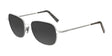 Randolph CECIL Sunglasses / Satin Silver / Coastal Gray Gradient Nylon (Polarized)