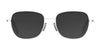 Randolph CECIL Sunglasses | Size 56 / Satin Silver / Coastal Gray Gradient Nylon (Polarized)