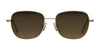 Randolph CECIL Sunglasses | Size 56 / Satin Silver / Coastal Gray Gradient Nylon (Polarized)