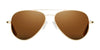 Randolph CONCORDE Sunglasses / Matte Chrome / Nylon Atlantic Blue (Non-Polar) / Size 64