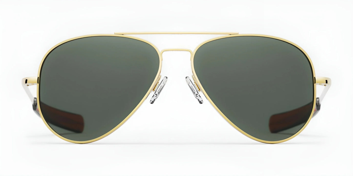 Randolph CONCORDE Sunglasses / 23k Gold / AGX Polarized Glass with Bayonet Temple