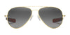 Randolph CONCORDE Sunglasses / Matte Chrome / Nylon Atlantic Blue (Non-Polar) / Size 64