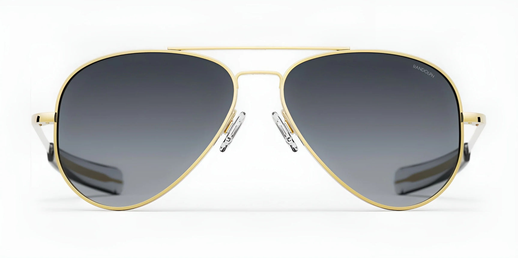 Randolph CONCORDE Sunglasses / 23k Gold / Slate Gradient Nylon Non-Polar