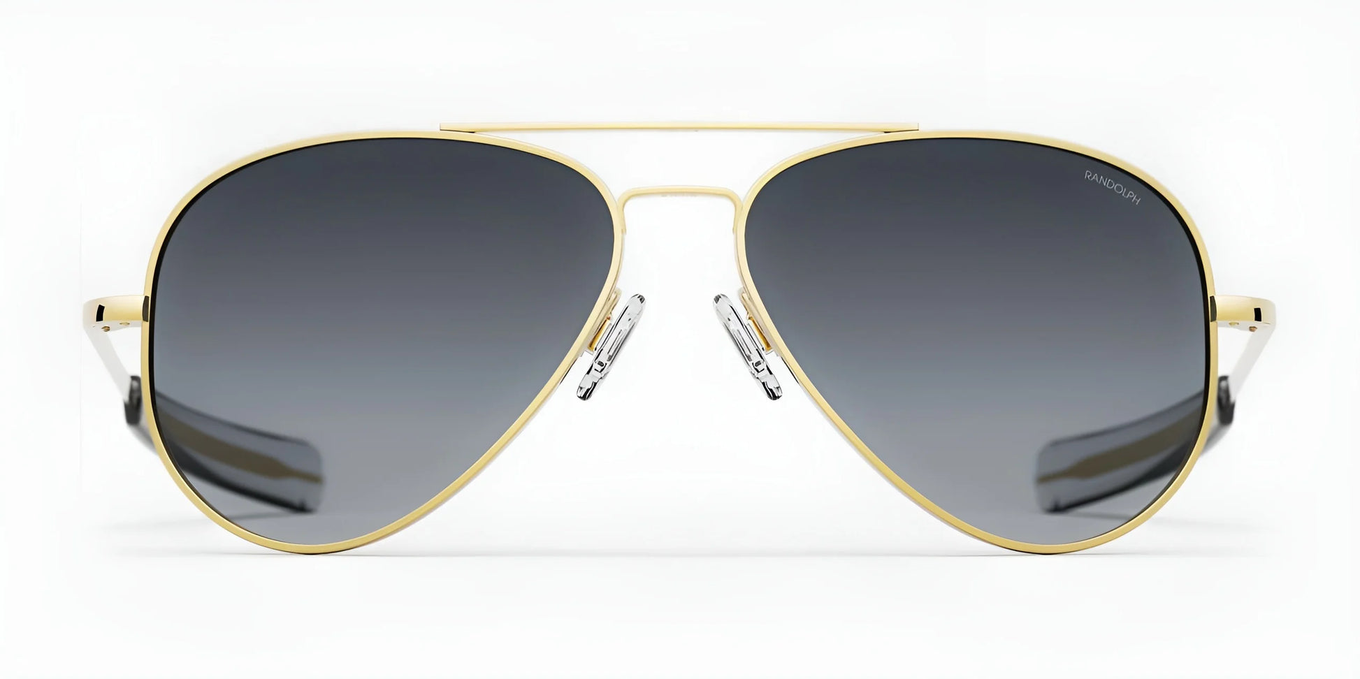 Randolph CONCORDE Sunglasses / 23k Gold / Slate Gradient Nylon Non-Polar