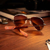 Randolph CONCORDE Sunglasses / Matte Chrome / Nylon Atlantic Blue (Non-Polar) / Size 64