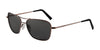 Randolph CORSAIR Sunglasses | Size 58 / Bronze Oxide / American Gray Glass (Polarized)