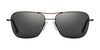 Randolph CORSAIR Sunglasses | Size 58 / Bronze Oxide / American Gray Glass (Polarized)