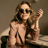 Randolph ELINOR FUSION Sunglasses | Size 57 / 23k Gold / AGX Nylon (Polarized)
