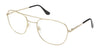 Randolph FGN Eyeglasses / Brushed Gold / Size 52 / Size Skull 140mm