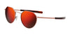 Randolph HAMILTON Sunglasses | Size 50 / 22k Blush Gold / Autumn Sunset Mirror Nylon (Polarized)