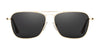 Randolph INTRUDER Sunglasses | Size 58 / 23k Gold / Nylon AGX (Non-Polar)